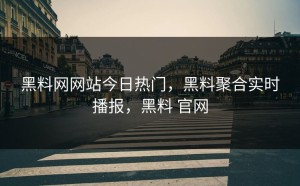 黑料网网站今日热门，黑料聚合实时播报，黑料 官网